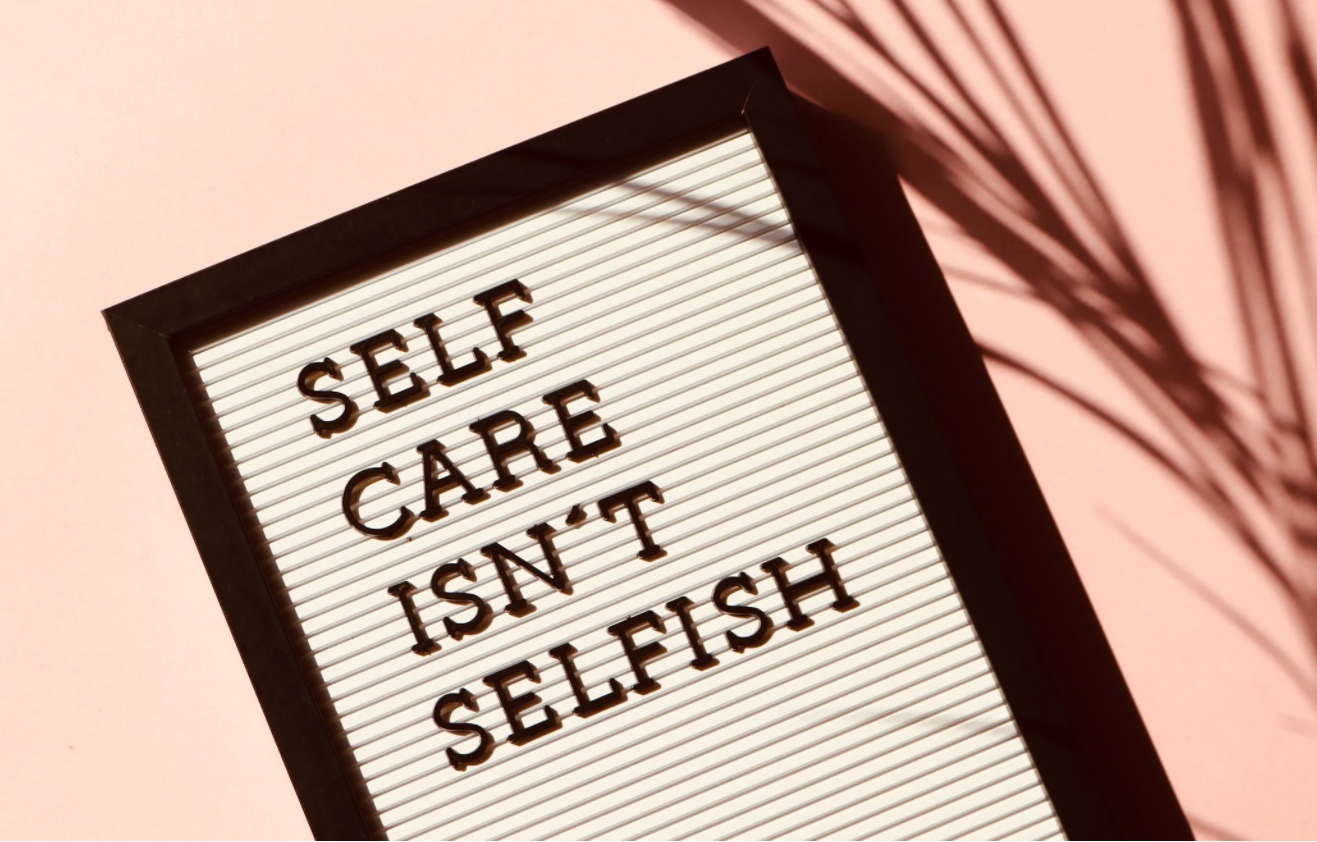 Self Care sign